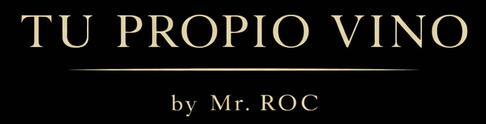 Logo-TUPROPIOVINO-OK LOGOTIPO TU PROPIO VINO SOBRE FINDO NEGRO